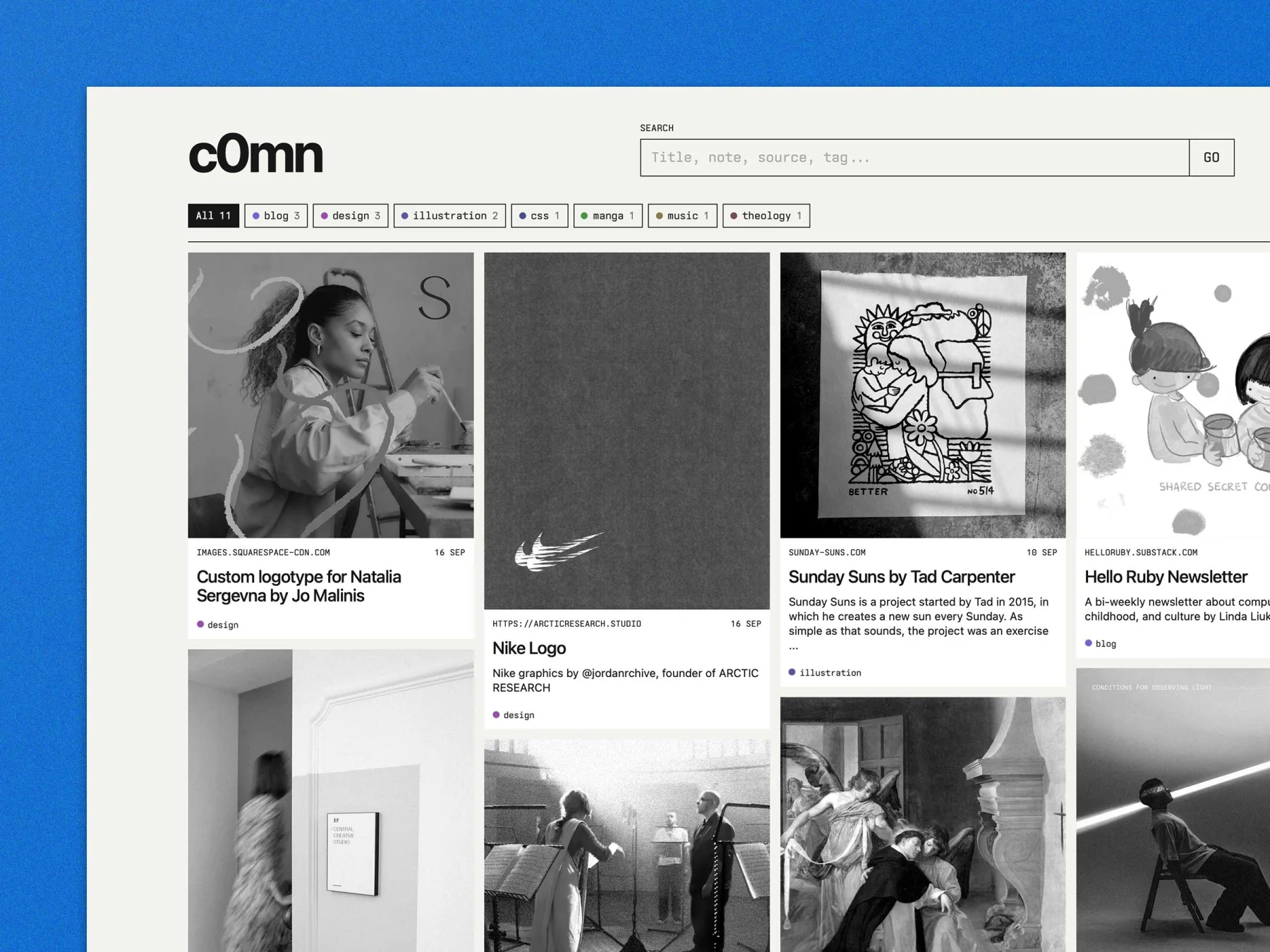 c0mn Web Application